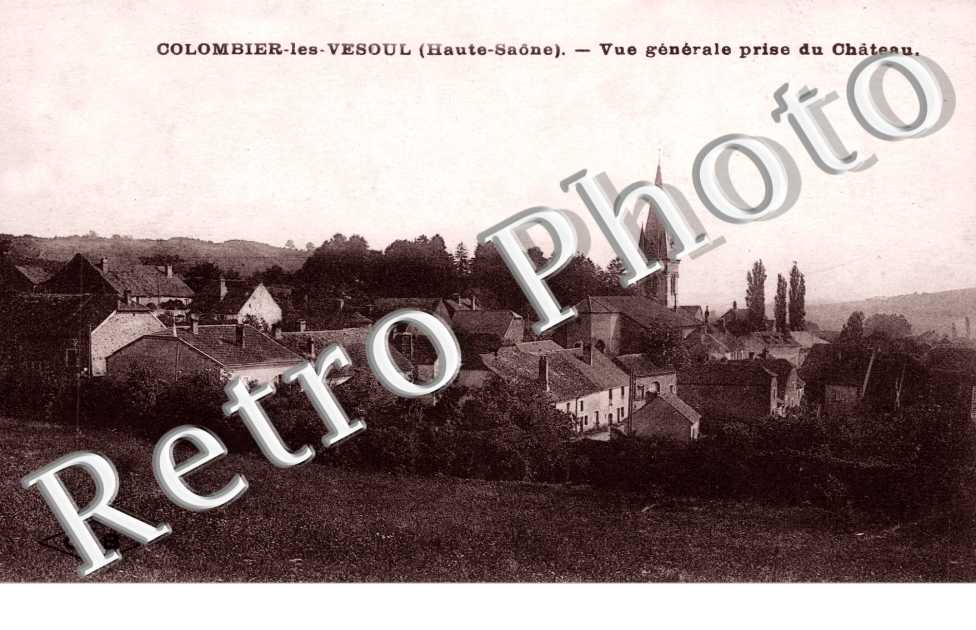 Vue générale prise du château