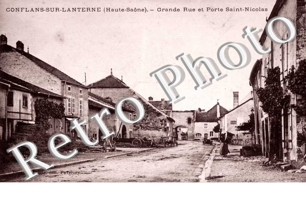 Grande rue et porte Saint-Nicolas