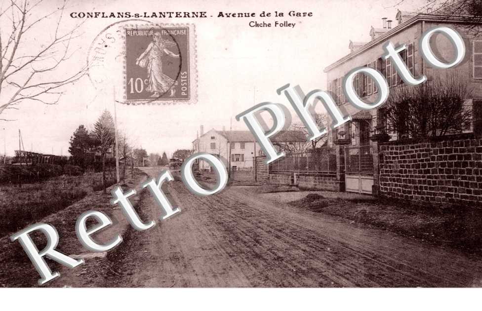 l'avenue de la Gare