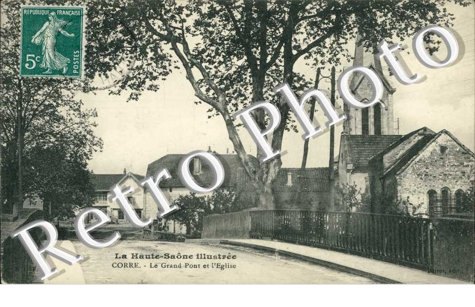 le grand pont et l'eglise