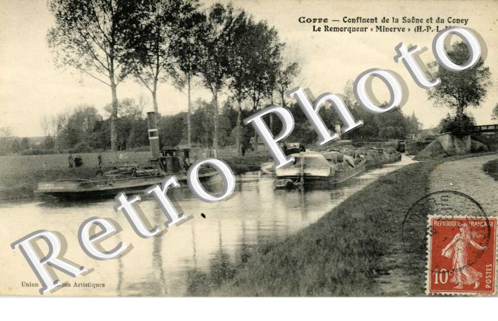 Le Conflent de la Saone et du Coney, le Remorqueur Minerve