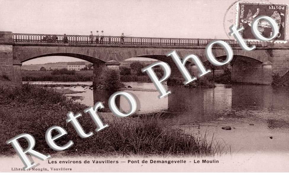 pont de Demangevelle, le moulin