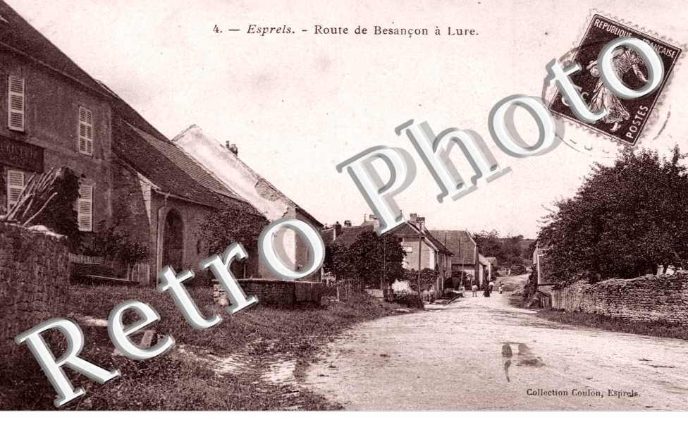 route de Besancon, a Lure
