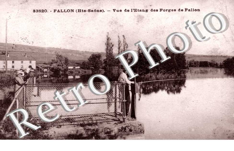 vue de l'etang, des forges