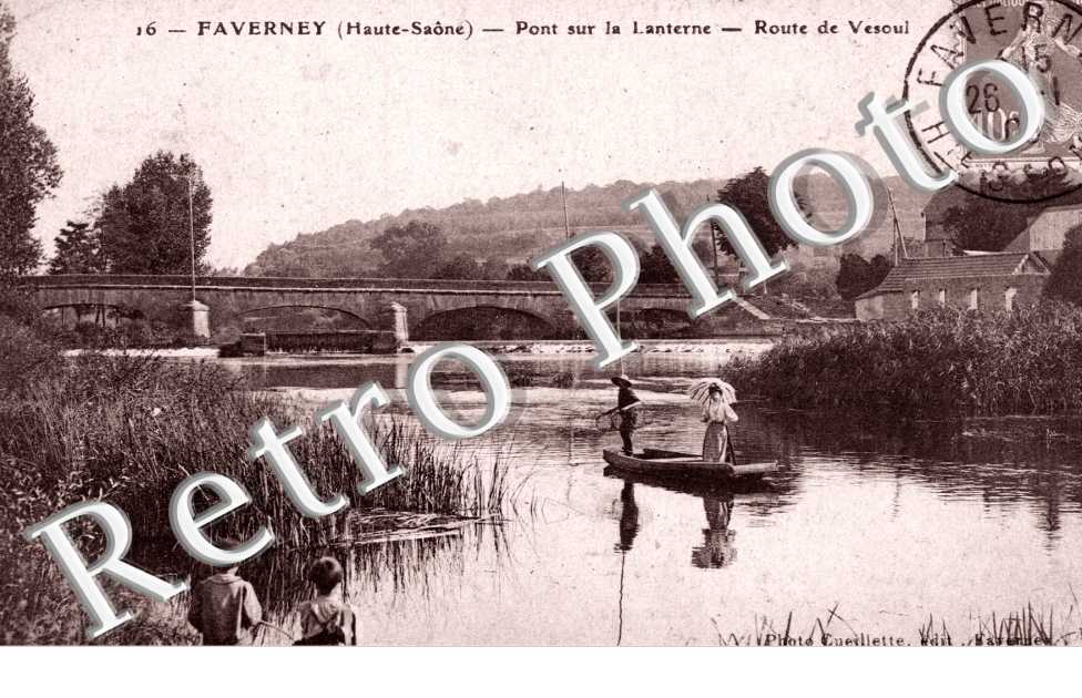 Pont sur la Lanterne, Route de Vesoul