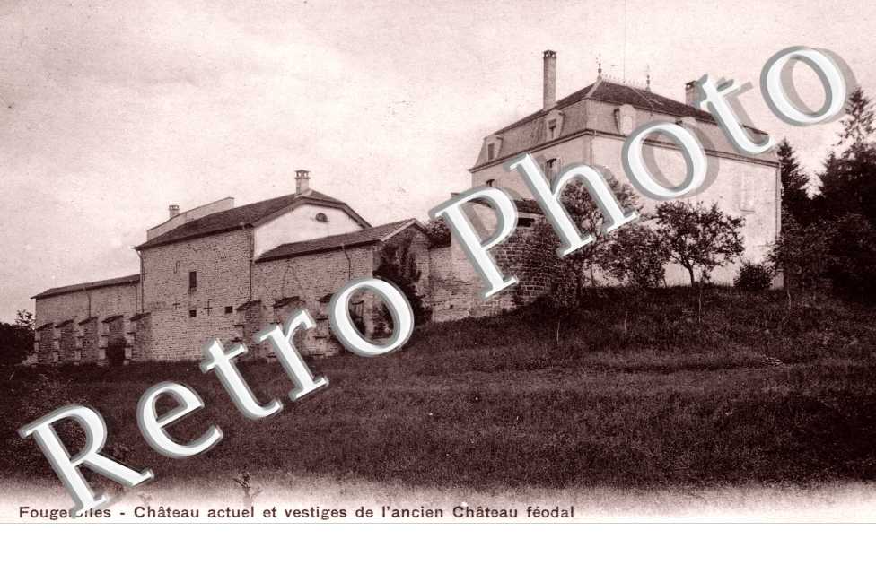 Chateau actuel et vestiges de l'Ancien Chateau Feodal