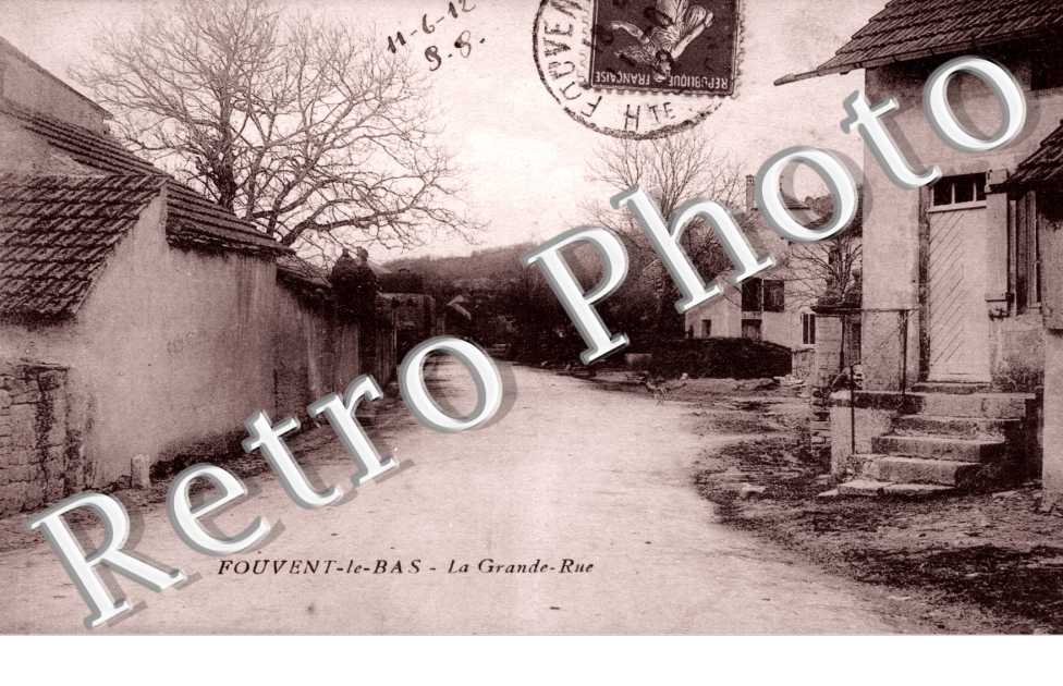Fouvent-le-Bas, la Grande Rue