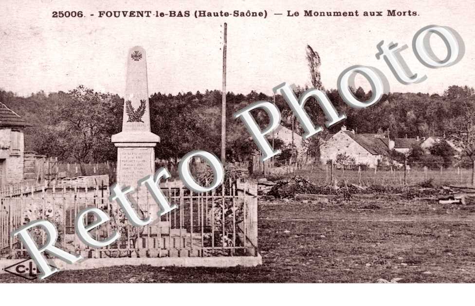Le monument aux morts