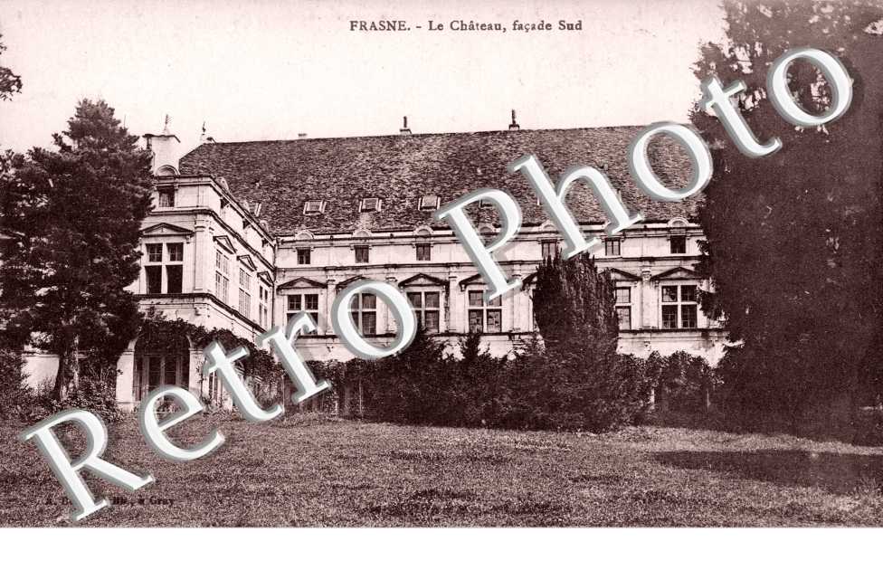 Le château, façade sud