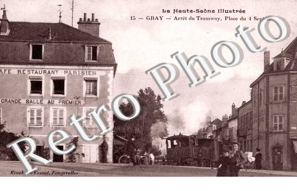 Arret du Tramway, Place du 4 septembre