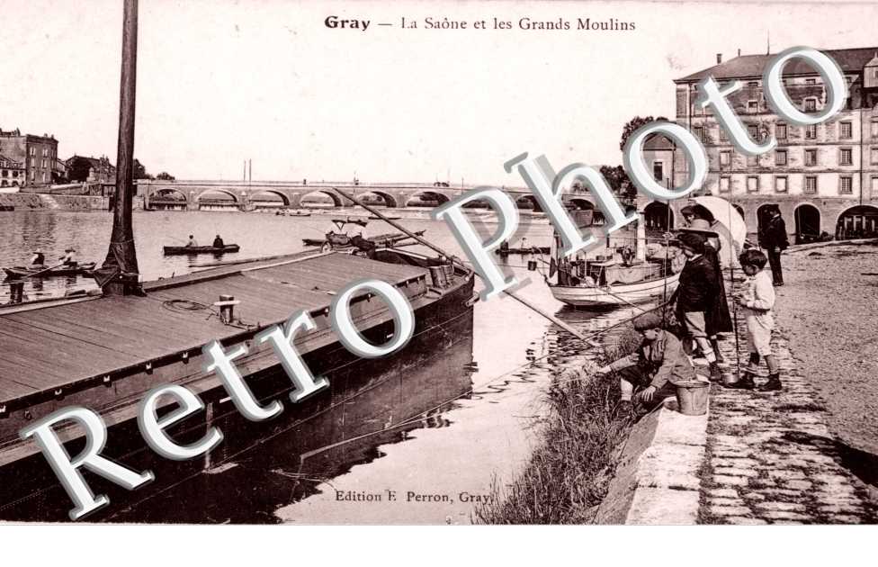 Saone et les grands moulins
