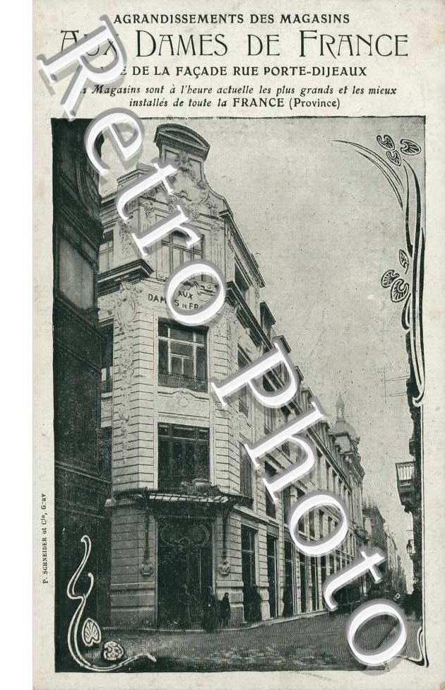 Aux Dames de France - magasin RUE PORTE-DIJEAUX