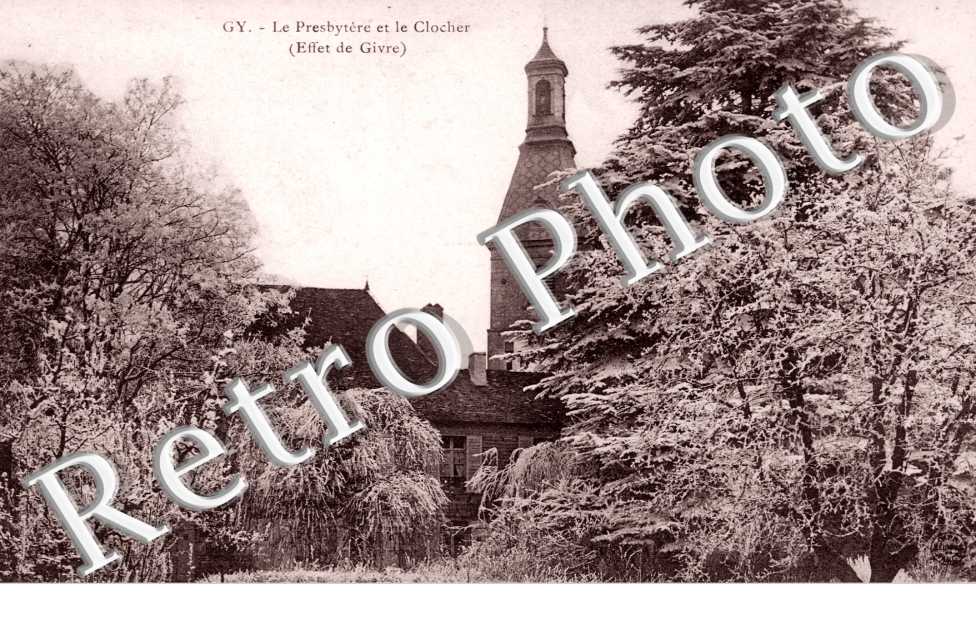 Le Presbytère et le Clocher ( Effet de Givre )