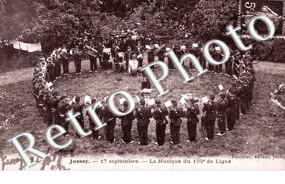 17 septembre. la musique du 109e de ligne