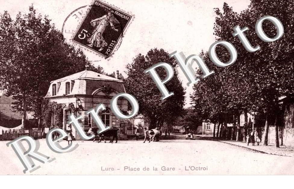 place de la gare, l'Octroi