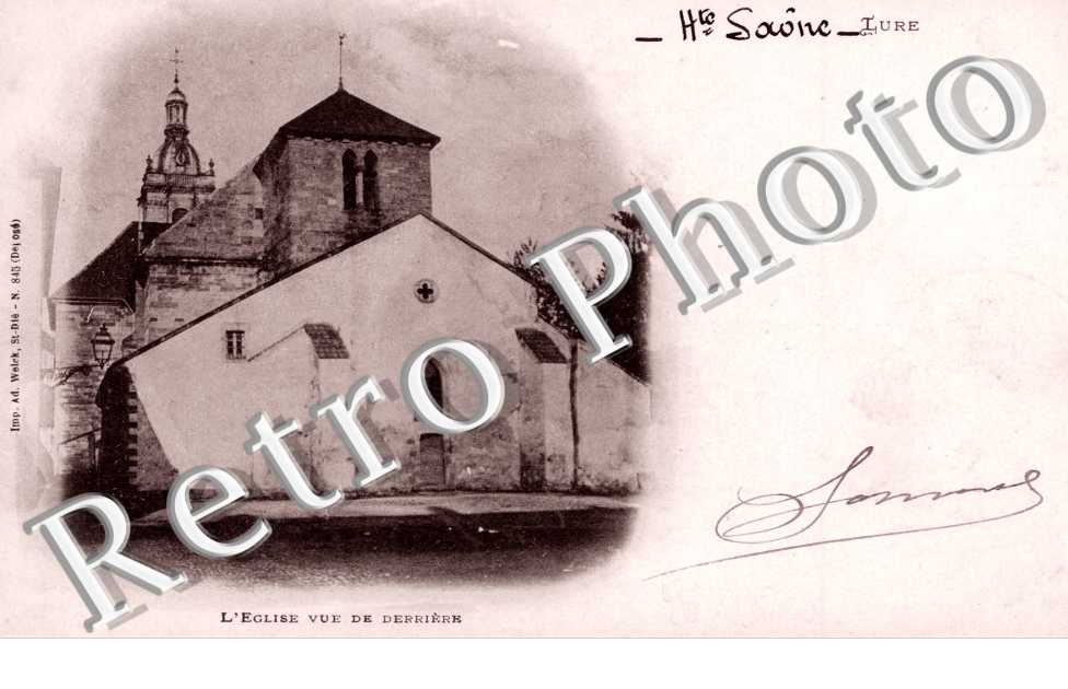 L'Eglise vue de derriere
