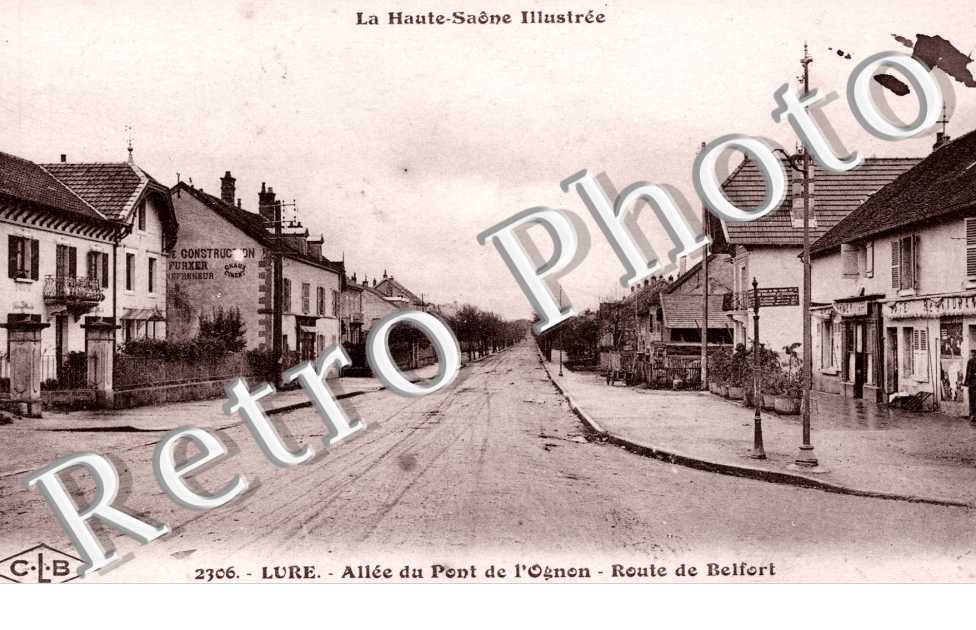 Pont de l'Ognon, Route de Belfort