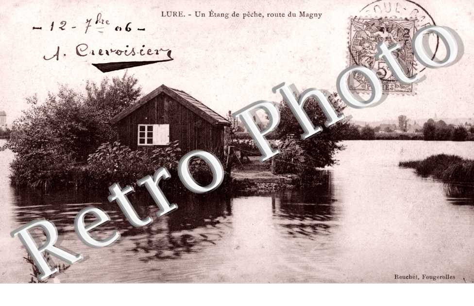 Un Etang de Peche, Route de Magny
