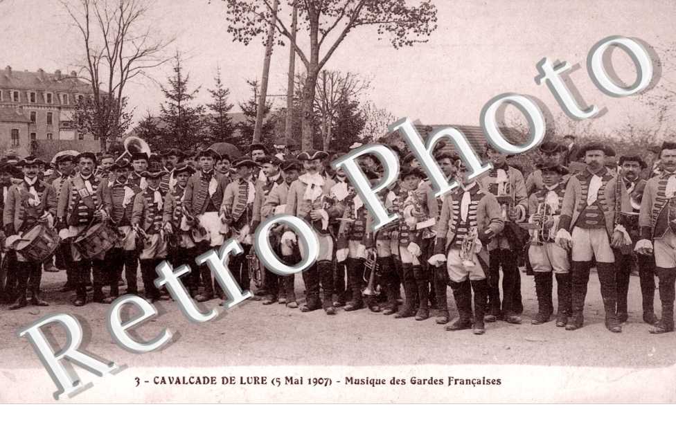 cavalcade de Lure (5  mai 1907) Musique des gardes Francaises