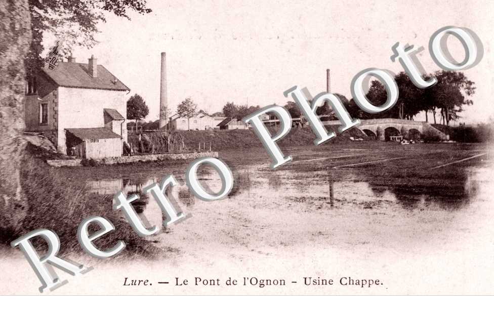 Le Pont de l'Ognon, Usine Chappe