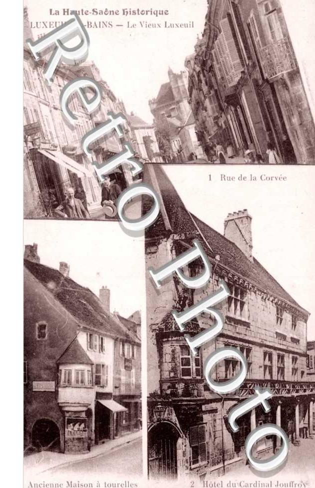rue de la Corvee - rue du Chene - Hotel du cardinal Jouffroy
