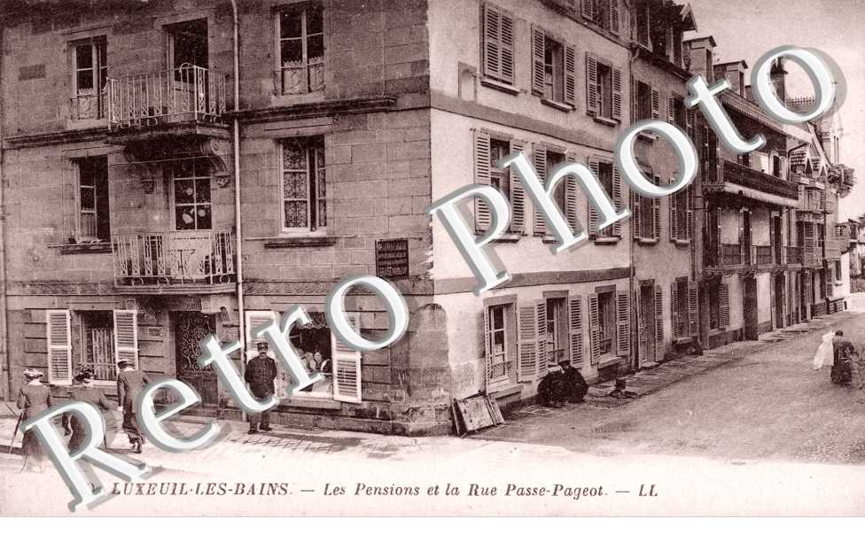 les Pensions et la Rue Passe-Pageot