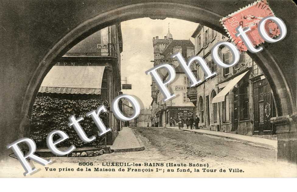 vue prise de la Maison Francois 1er