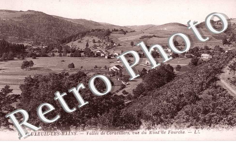 Vallee de Coravillers, Vue du Mont de Fourche