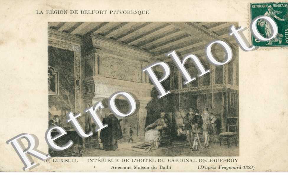interieur de l'hotel du Cardinal de Jouffroy