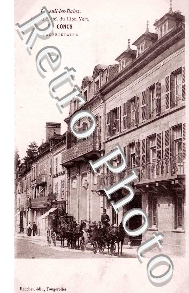 Grand Hotel du Lion Vert - Vve Conus