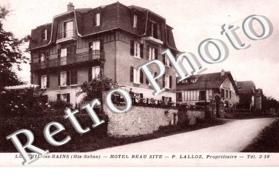 hotel Beau Site P. lalloz proprietaire