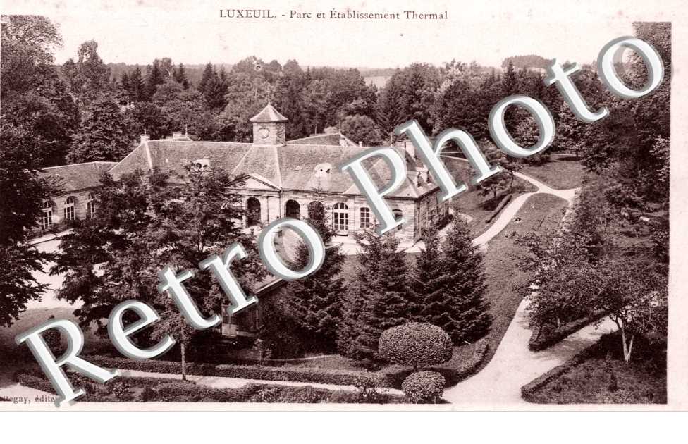 Etablissement thermal - parc