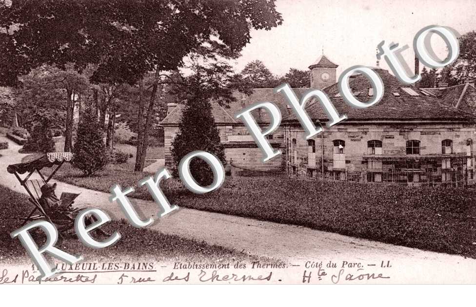 Etablissement thermal - parc