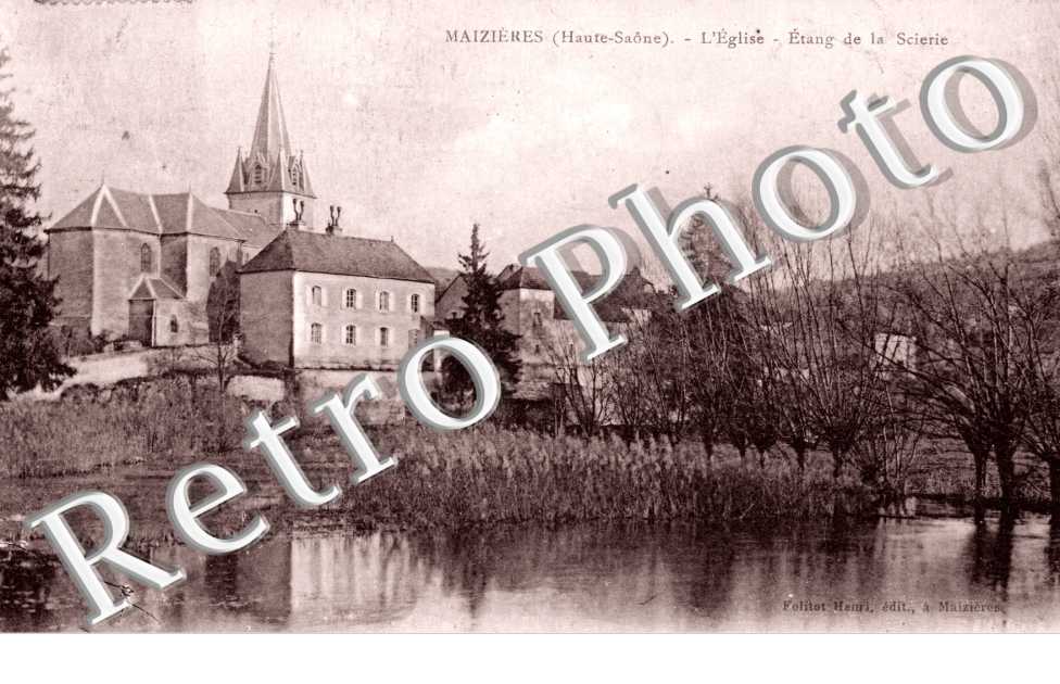 L'eglise - etang de la scierie