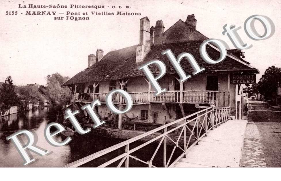 Pont et Vieilles Maisons sur l'Ognon