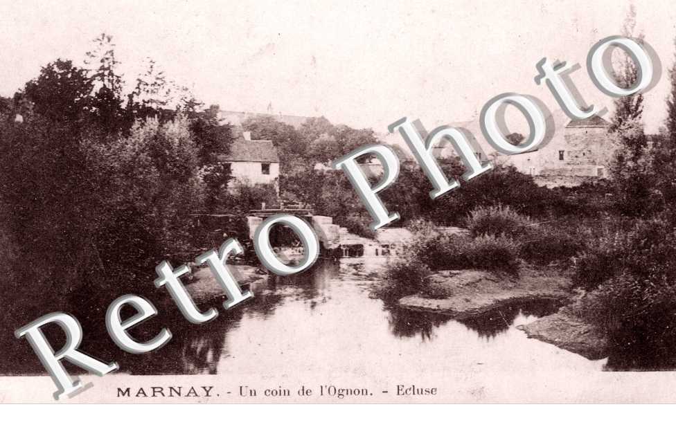 Un coin de l'Ognon, Ecluse