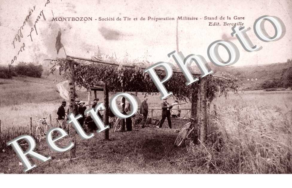societe de tir et de preparation militaire, stand de la gare