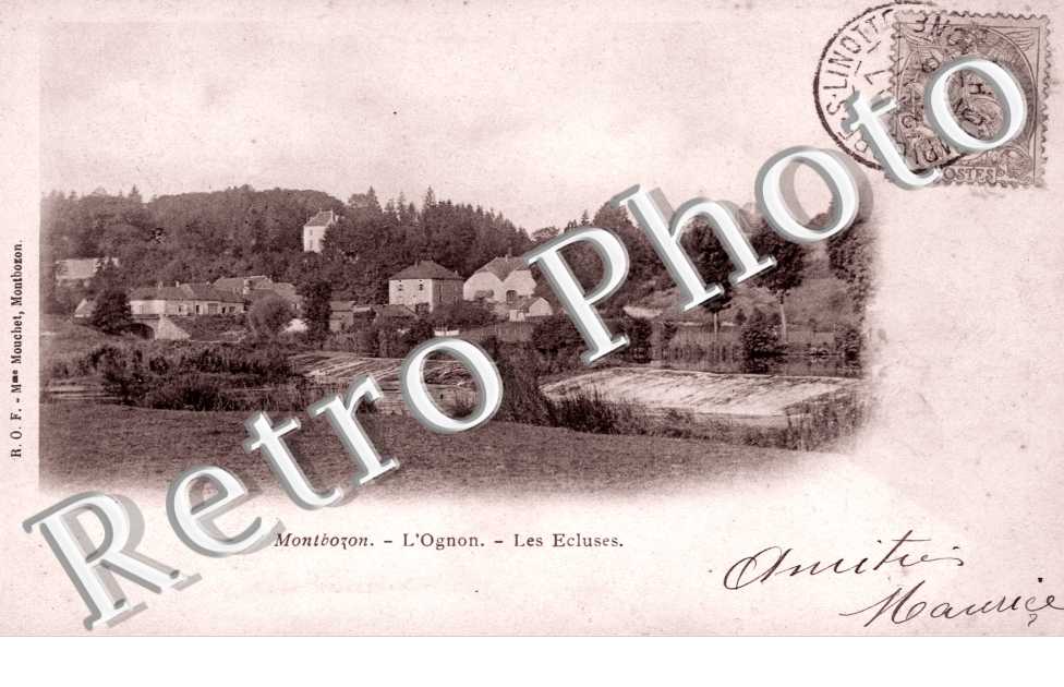 l'Ognon, les ecluses