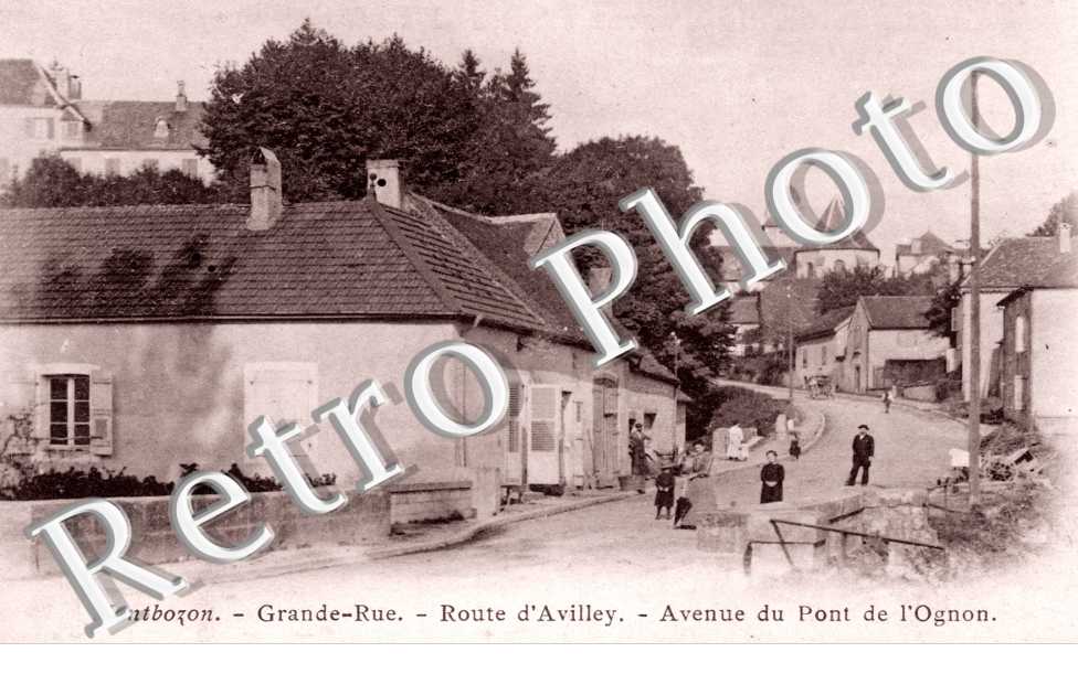 grande rue - Route d'Avilley - avenue du Pont de l'Ognon