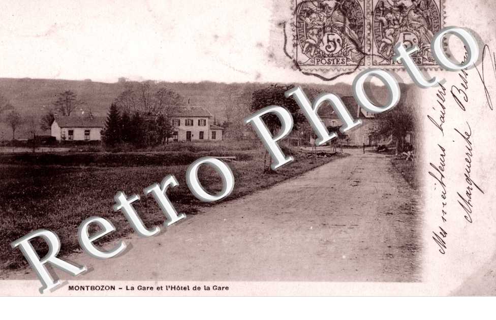 Gare et hotel de la gare