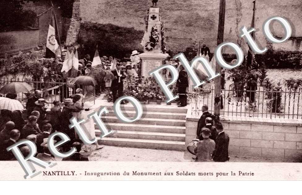 Inauguration du Monument aux soldats morts pour la patrie