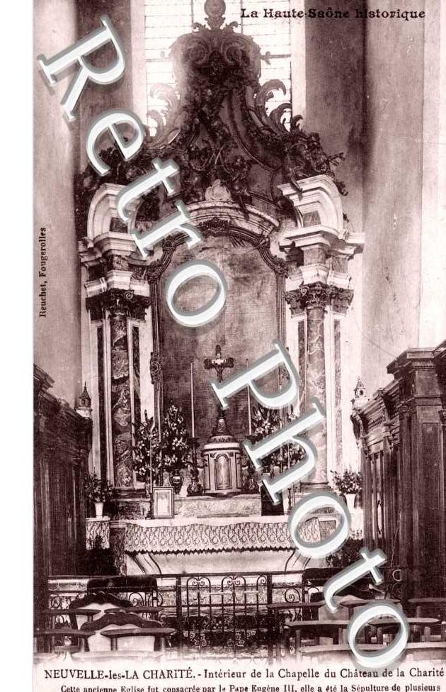 interieur de la chapelle