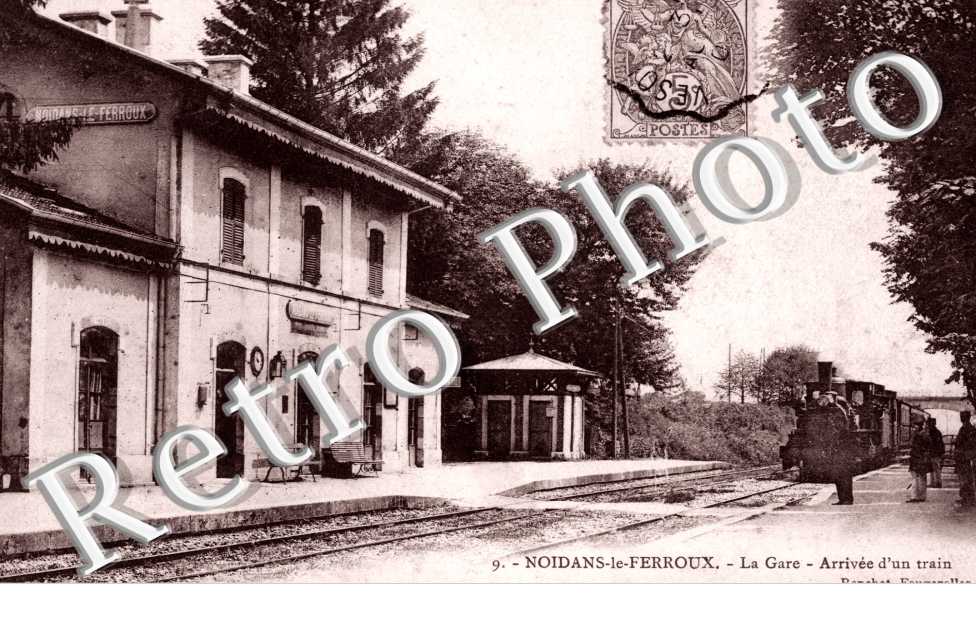la gare, arrivee d'un train