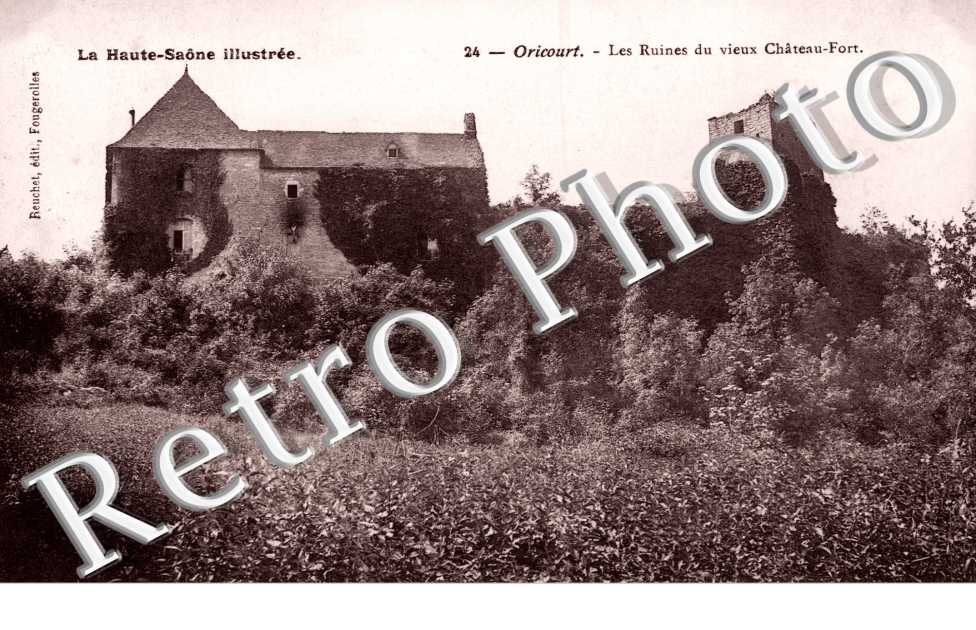 Ruines du vieux chateau-fort