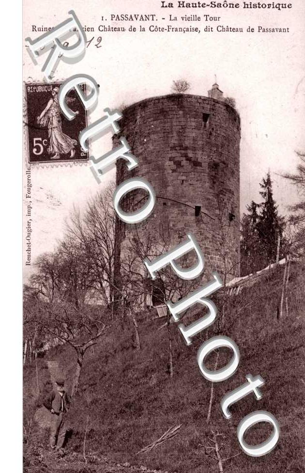 La vieille tour  - ruines de l'ancien chateau
