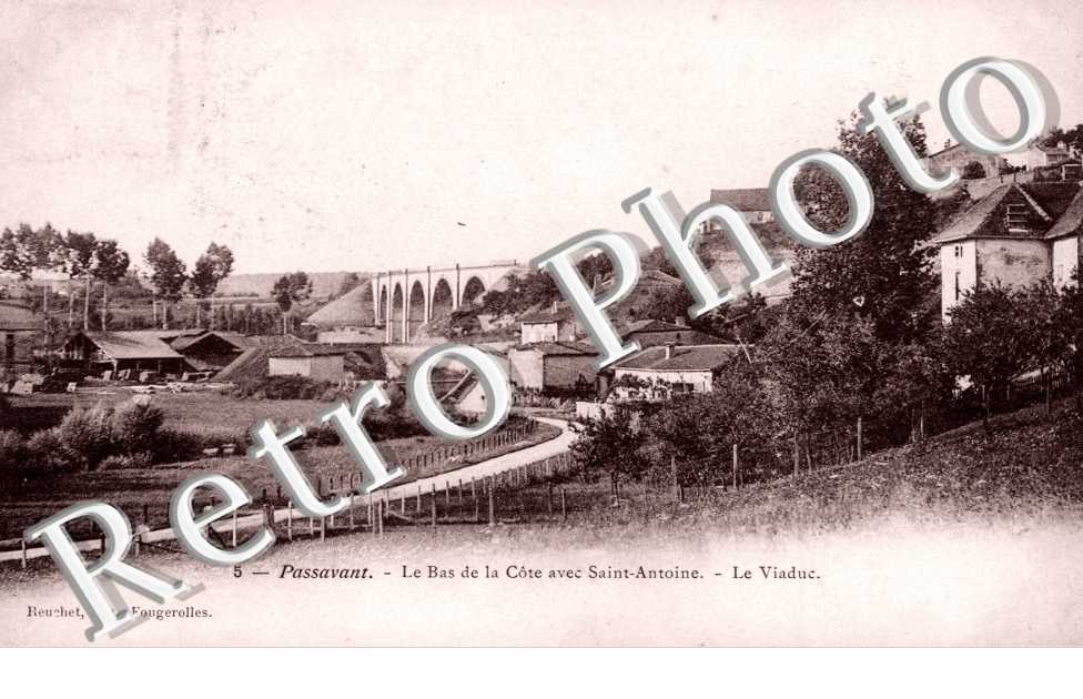 Le bas de la cote avec Saint-Antoine