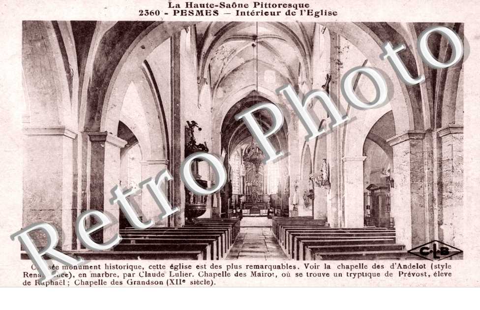 Interieur de l'eglise
