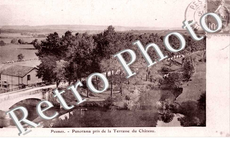 Panorama pris de la Terrasse du Chateau