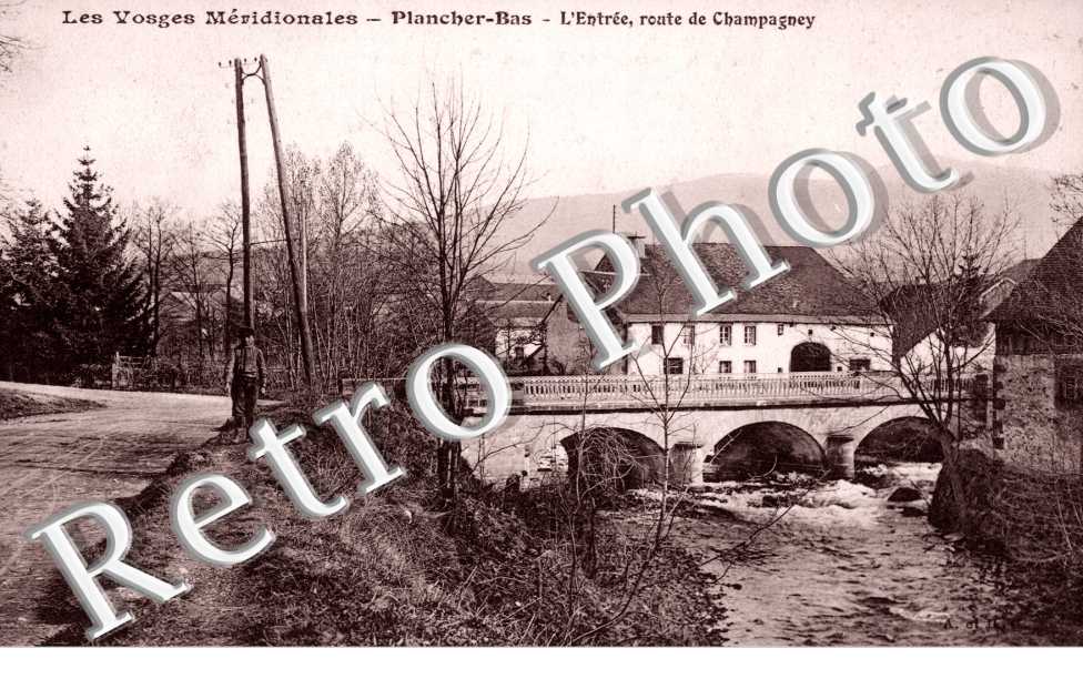 Entree, route de Champagney
