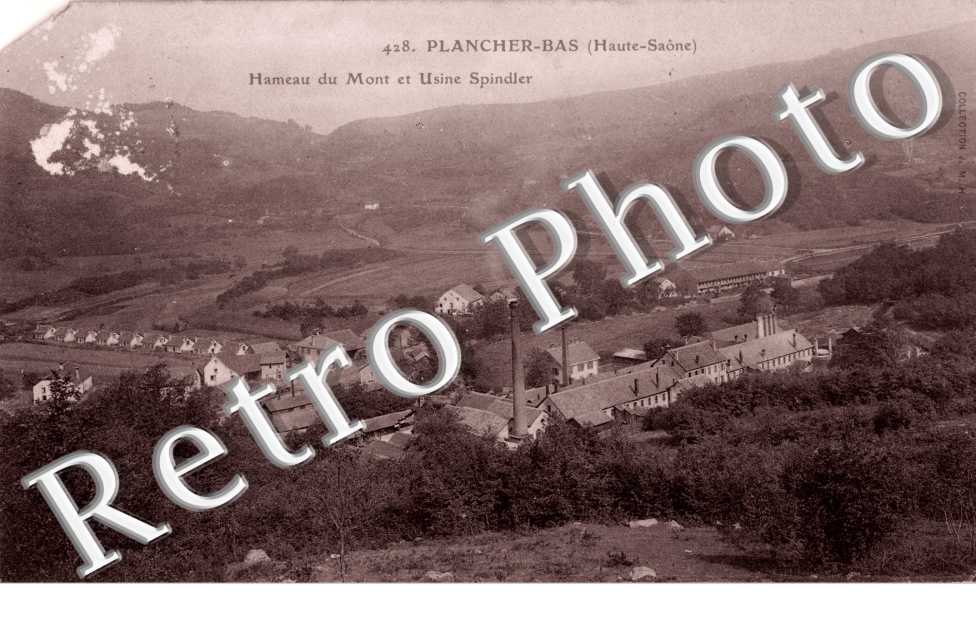 Hameau du mont et usine Spindler
